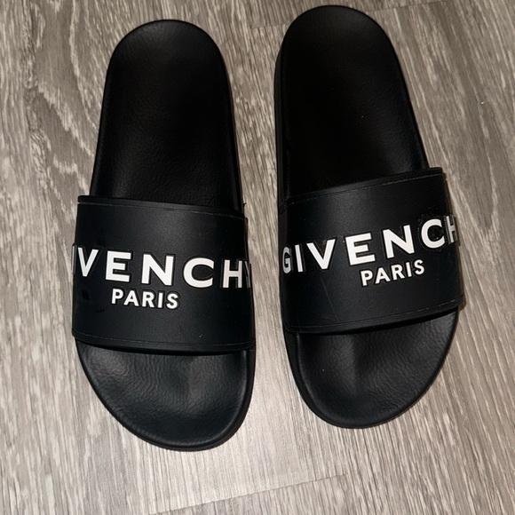 Givenchy Black Slides - Picture 1 of 9